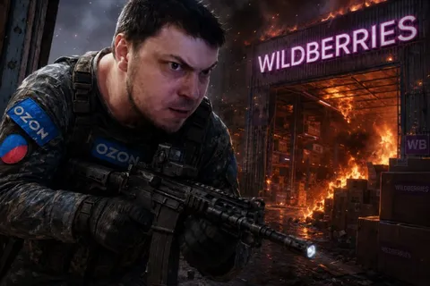 Штурм горящего Wildberries