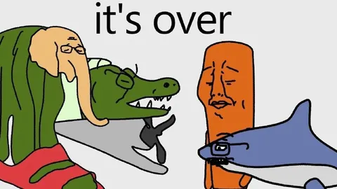 It's Over Shark Reaction