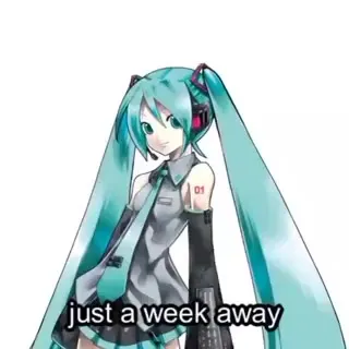 Hatsune Miku Excited for Christmas