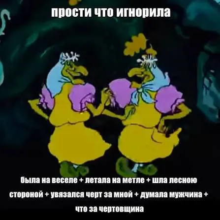 Ведьма прости что игнорила
