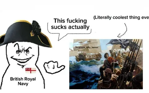 British Royal Navy Hates Pirates