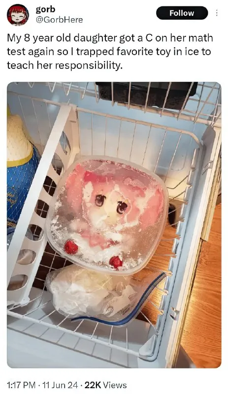 Frozen Toy Punishment