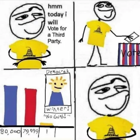 Third Party Vote Backfires
