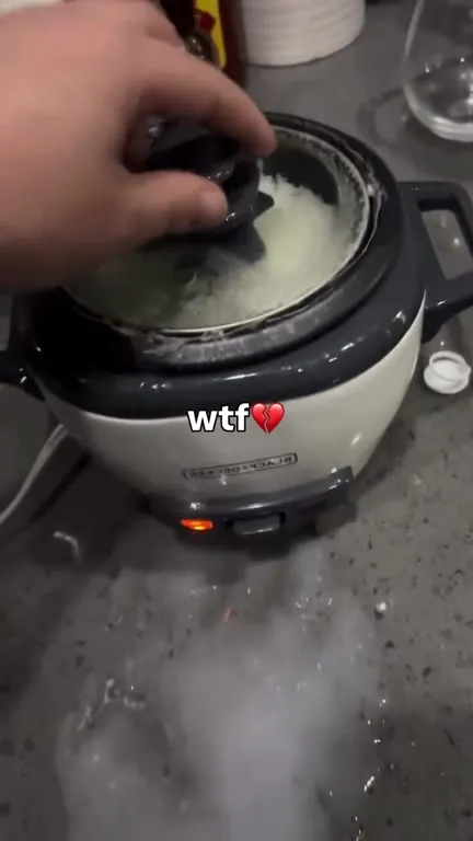 Rice Cooker Floods the Counter