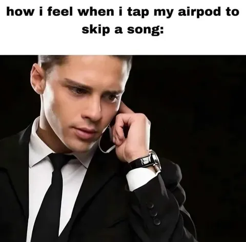 AirPod Song Skip Confidence