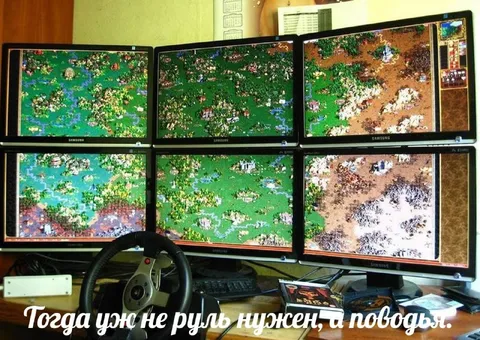 Не руль, а поводья