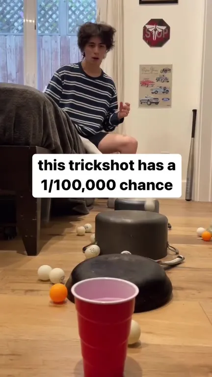 The 1 in 100,000 Trick Shot