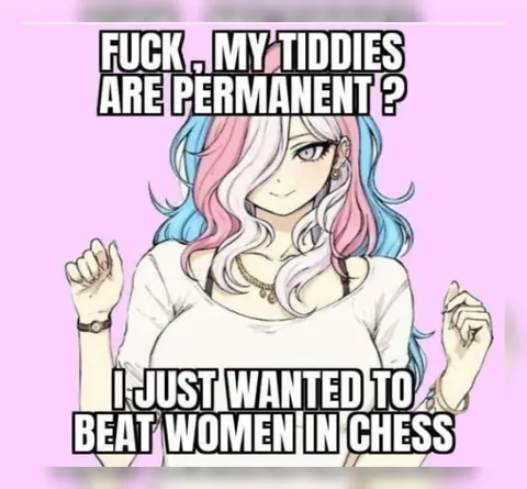 Permanent Tiddies Chess Joke