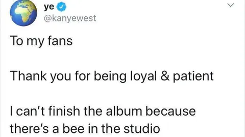 Ye Cannot Finish the Album