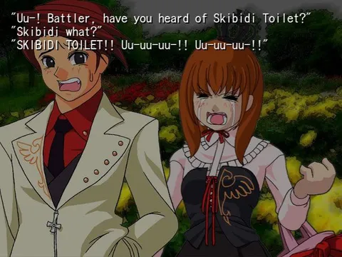 Battler Hears About Skibidi Toilet