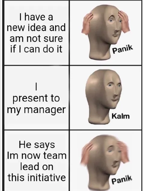 New Idea, Now Team Lead