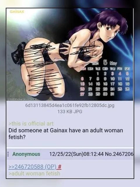 Did Someone at Gainax Have a Fetish?