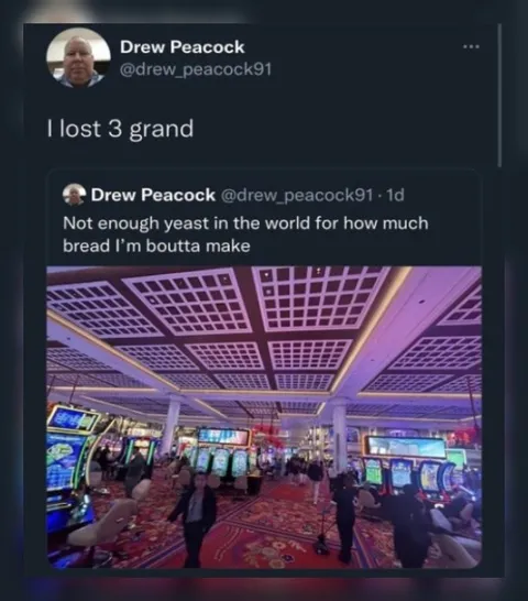 Lost Three Grand at the Casino