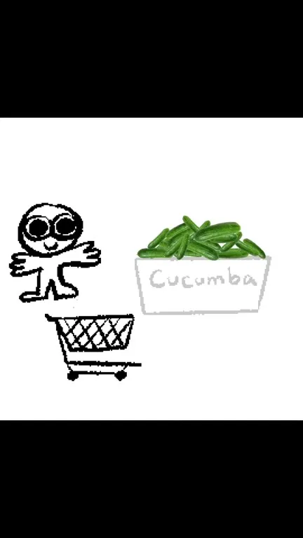 The Evil Cucumber Man