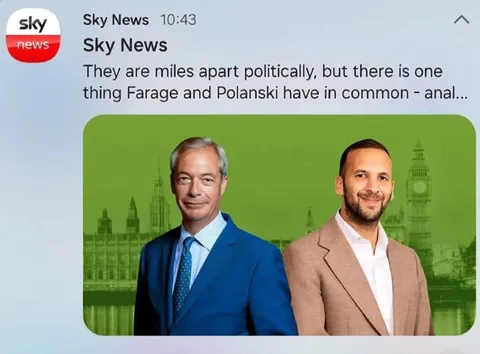 Farage and Polanski Anal Joke