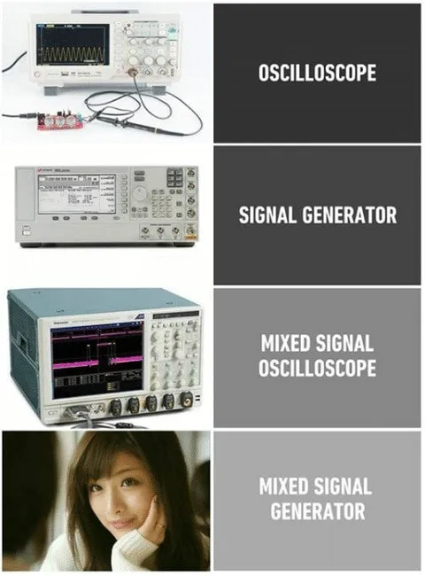 Mixed Signal Generator Girl