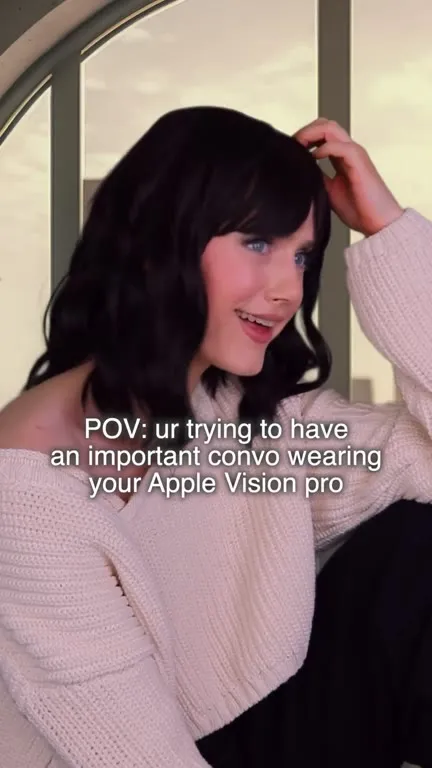 Trying to Talk in Apple Vision Pro
