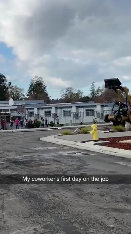Coworker’s First Day on the Job