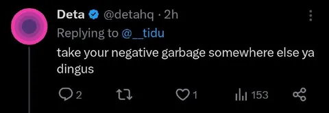 Take Your Negative Garbage Elsewhere