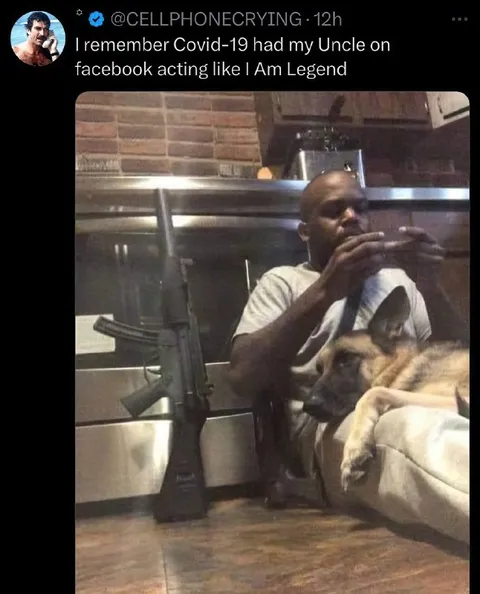 Uncle Acting Like I Am Legend