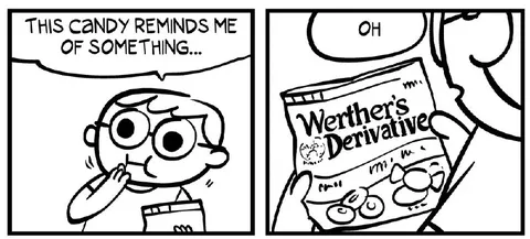 Werther's Derivative Candy Joke