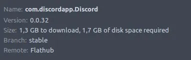 Discord Takes 1.7 GB