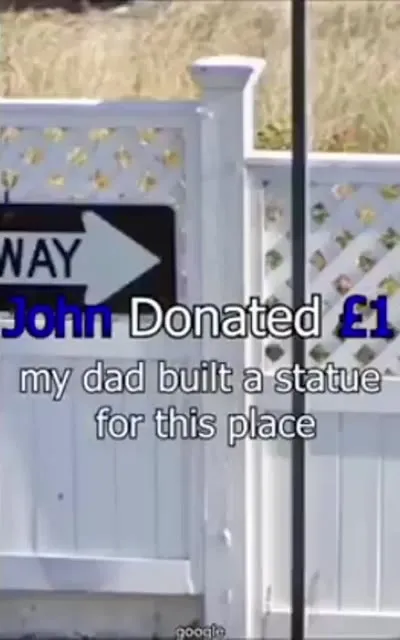 John Donates One Pound for Shrek
