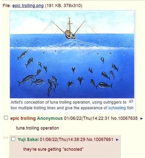 Tuna Trolling Operation