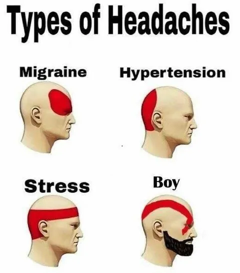 Types of Headaches Boy