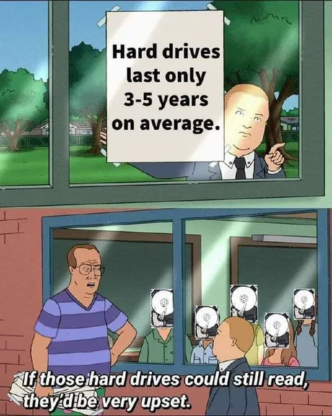 Hard Drives Could Still Read
