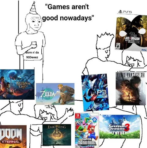 Games Aren't Good Nowadays