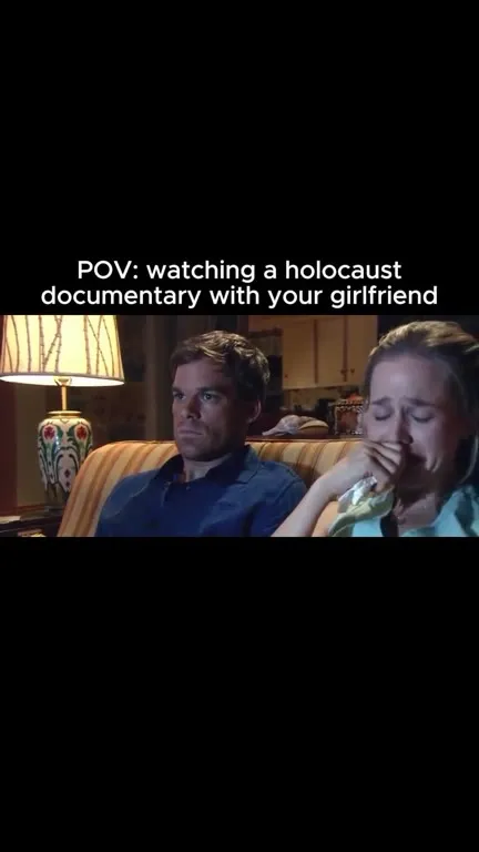 Watching a Holocaust Documentary Together