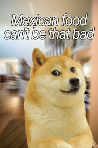 Doge Tries Mexican Food