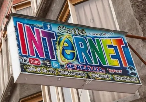 Café Internet de barrio