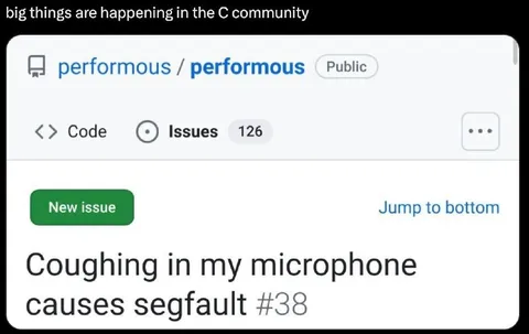 Coughing Causes Segfault