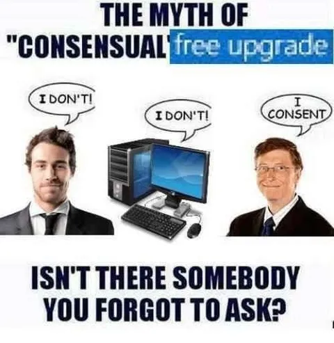 The Myth of Consensual Upgrade