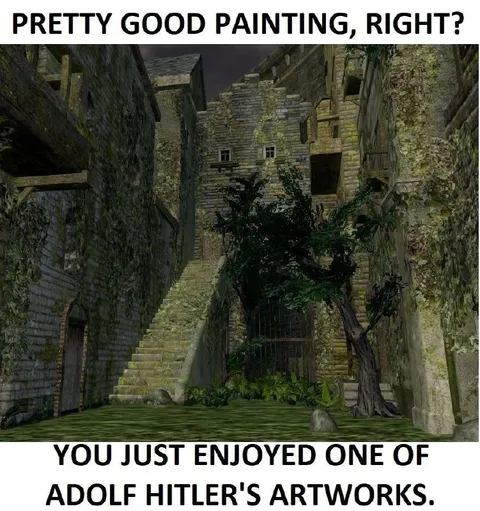 Hitler's Pretty Good Painting