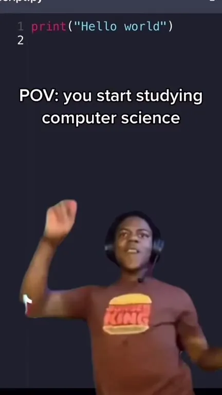 Computer Science Study Shower