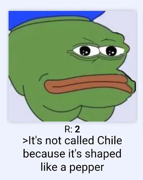 Chile Shaped Like a Pepper