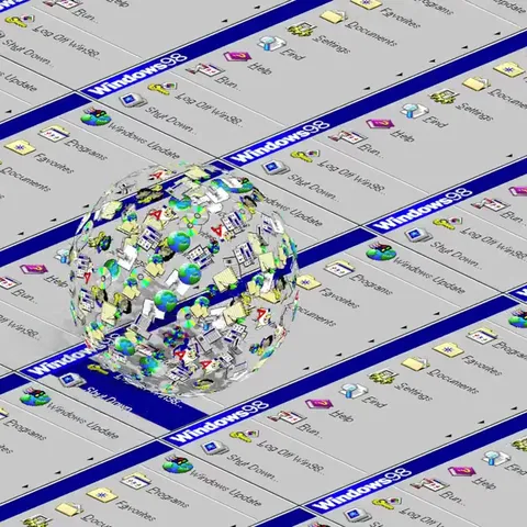 Windows 98 Icon Sphere
