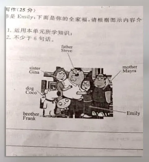 这是什么奇怪的全家福
