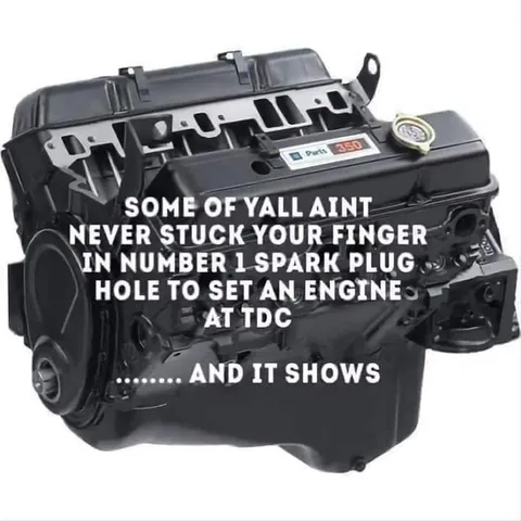Stuck Finger in the Spark Plug Hole