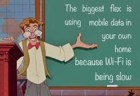 The Biggest Flex Is Mobile Data