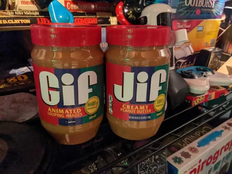 GIF Versus Jif Peanut Butter