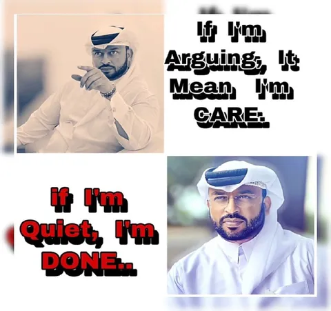 If I'm Quiet, I'm Done