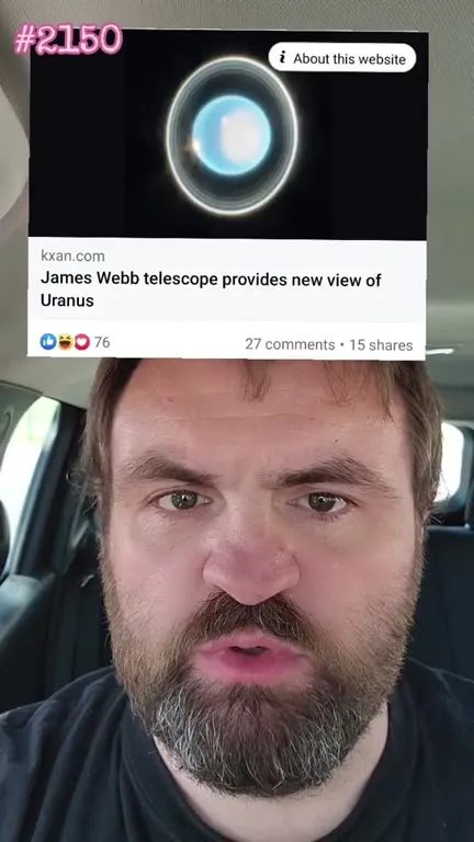 Man Learns Uranus Facts