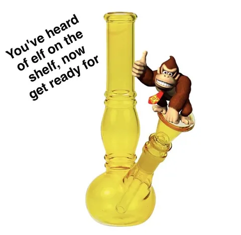 Elf on the Shelf Bong Joke