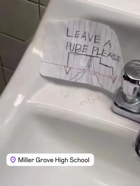Leave a Pube Please