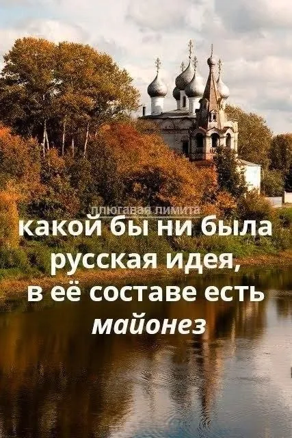 Русская идея с майонезом