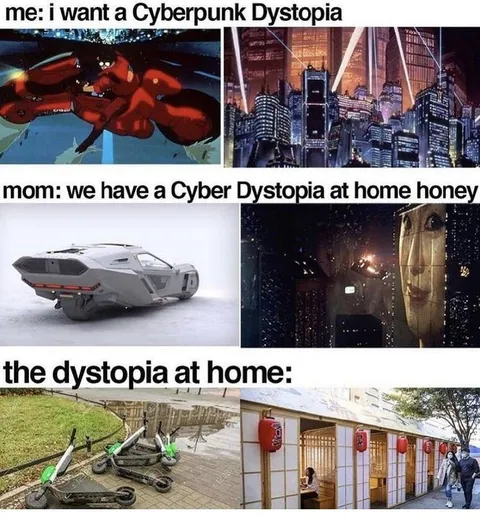 Cyberpunk Dystopia at Home